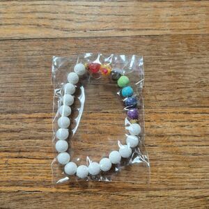 Healing Stone White Beaded Bracelet - New